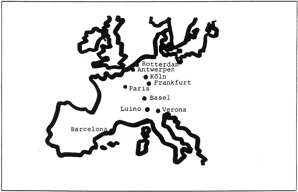 Terminaler i det europæiske godstransportsystem med jernbane