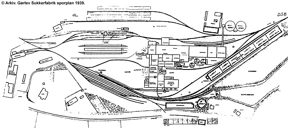 Gørlev Sukkerfabrik 1939