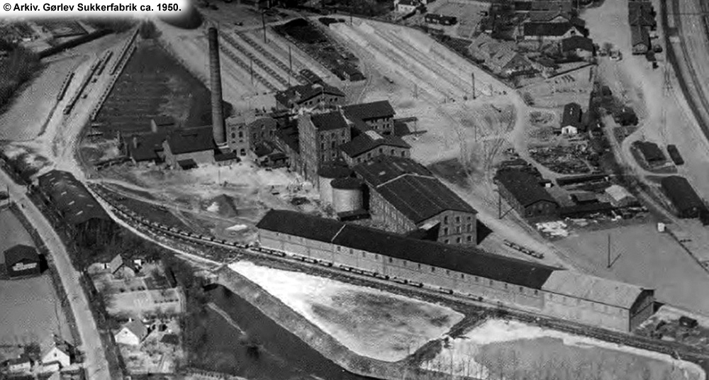 Gørlev Sukkerfabrik 1950