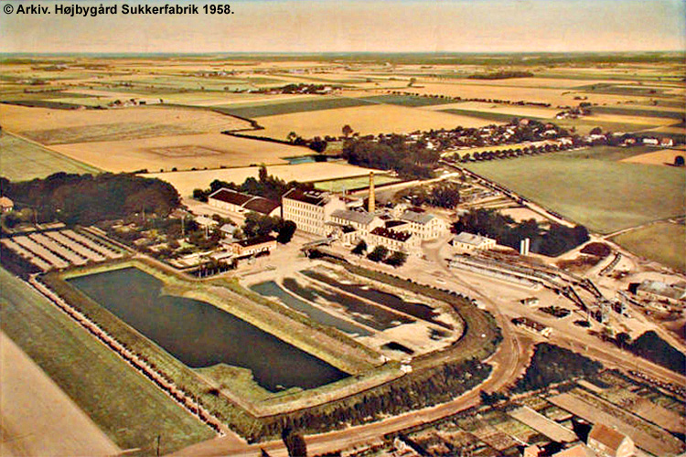 Højbygård Sukkerfabrik 1958