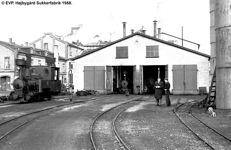 Højbygård Sukkerfabrik 1958