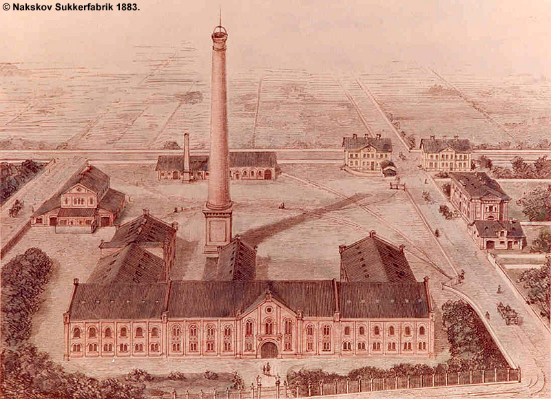 Nakskov Sukkerfabrik 1883
