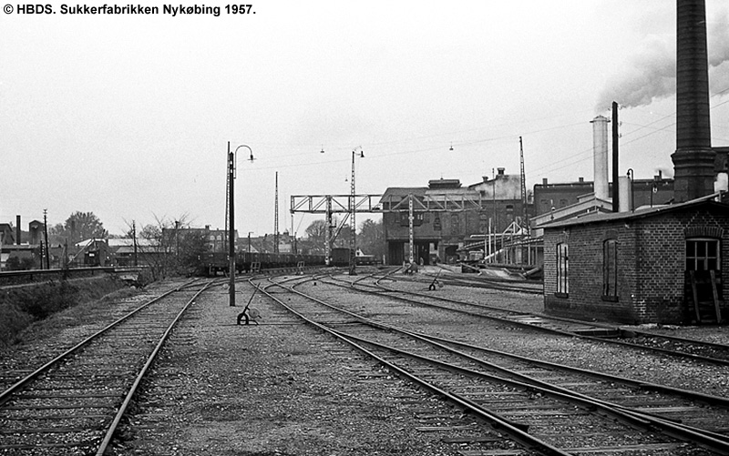 Sukkerfabrikken Nykøbing 1957