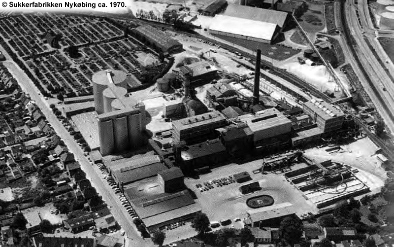 Sukkerfabrikken Nykøbing 1970