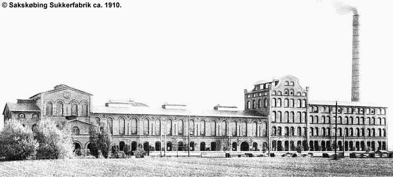 Sakskøbing Sukkerfabrik 1910