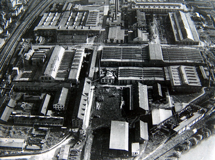 Fabrikken i Esslingen ca. 1920