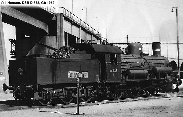 DSB D 838 DSB D 838