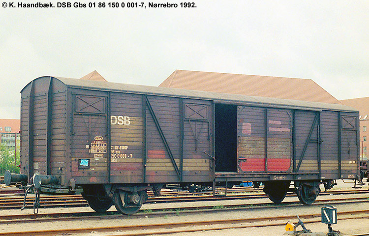 DSB Gbs 1500001