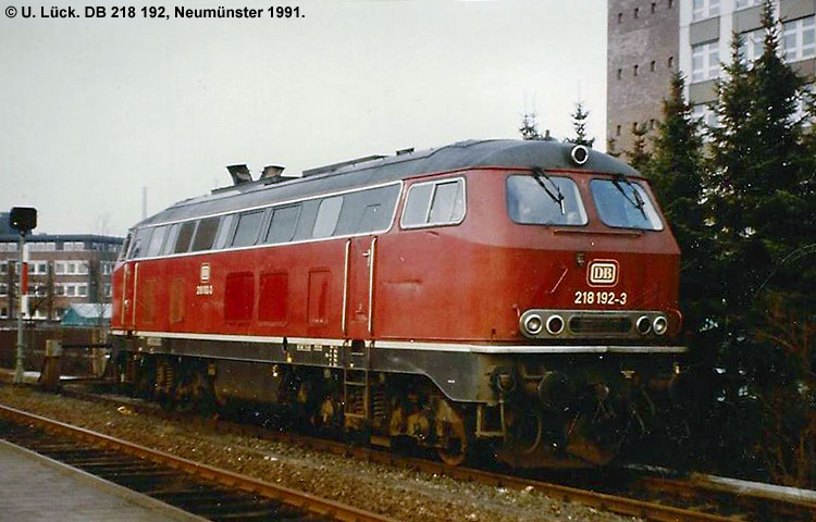 DB 218 192 DB 218 192
