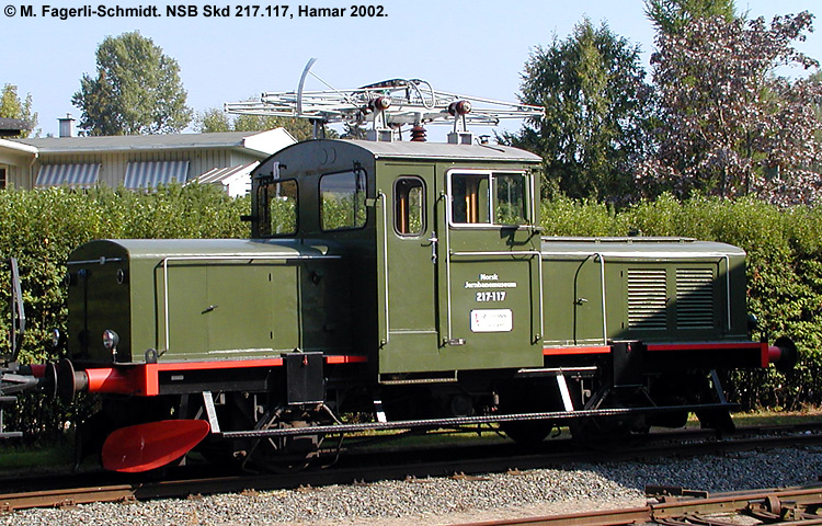 NSB Skd 217.117 NSB Skd 217.117
