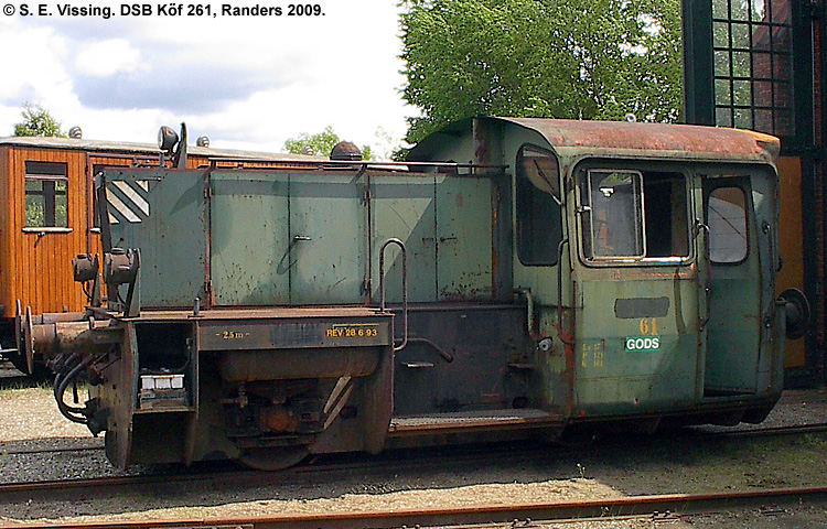 DSB Traktor 261 DSB Traktor 261
