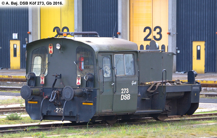 DSB Traktor 273 DSB Traktor 273