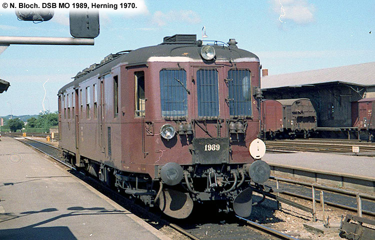 DSB MO 1989 blev bygget af Frichs i 1940