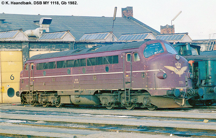DSB MY 1118 DSB MY 1118