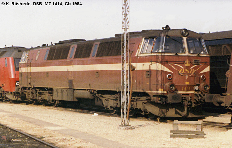 DSB MZ 1414 DSB MZ 1414