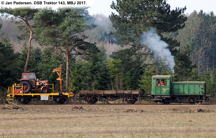 DSB Traktor 143 DSB Traktor 143
