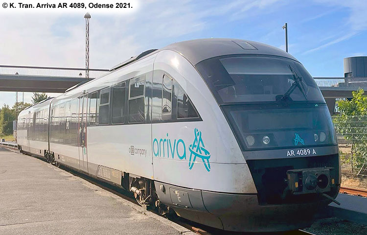 ARRIVA AR 4089 ARRIVA AR 4089