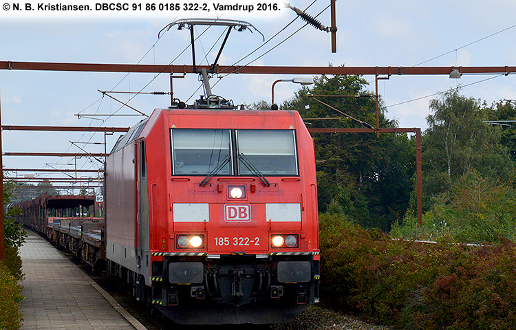 DBCSC 185 322 DBCSC 185 322