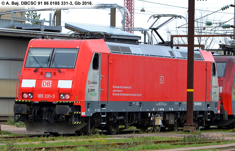 DBCSC 185 331 DBCSC 185 331