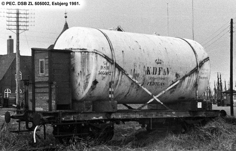 Kongelig Dansk Fyrvæsen - DSB ZL 505002 Kongelig Dansk Fyrvæsen - DSB ZL 505002