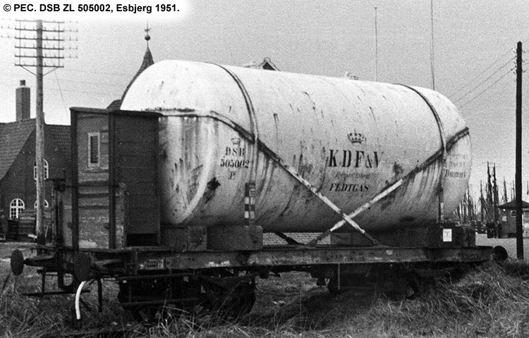 Kongelig Dansk Fyrvæsen - DSB ZL 505002