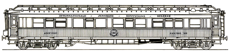 CIWL - Compagnie Internationale des Wagons-Lits - DSB WL 1715