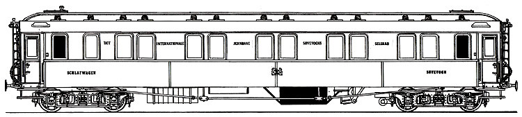 CIWL - Compagnie Internationale des Wagons-Lits - DSB WL 1751