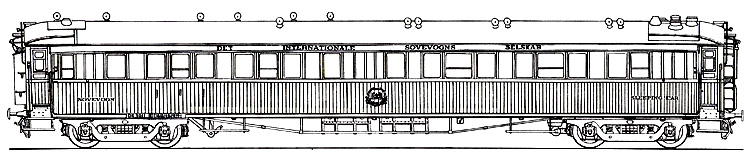 CIWL - Compagnie Internationale des Wagons-Lits - DSB WL 3011