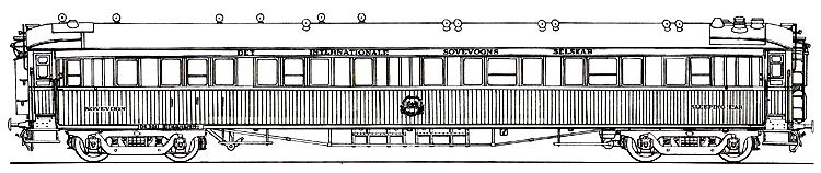 CIWL - Compagnie Internationale des Wagons-Lits - DSB WL 3013 CIWL - Compagnie Internationale des Wagons-Lits - DSB WL 3013