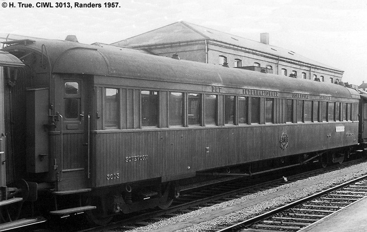 CIWL - Compagnie Internationale des Wagons-Lits - DSB WL 3013 CIWL - Compagnie Internationale des Wagons-Lits - DSB WL 3013
