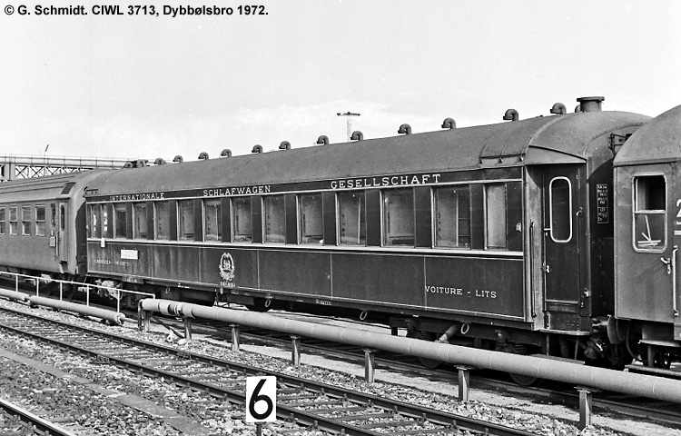 CIWL - Compagnie Internationale des Wagons-Lits - DSB WL 3713