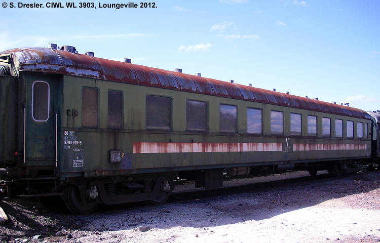 CIWL - Compagnie Internationale des Wagons-Lits - DSB WL 3903