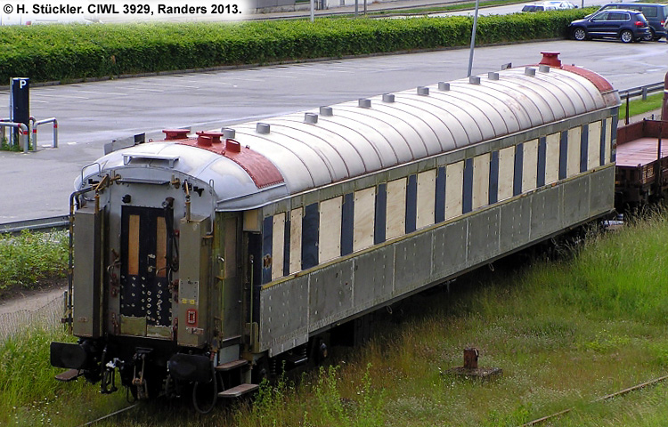 CIWL - Compagnie Internationale des Wagons-Lits - DSB WL 3929