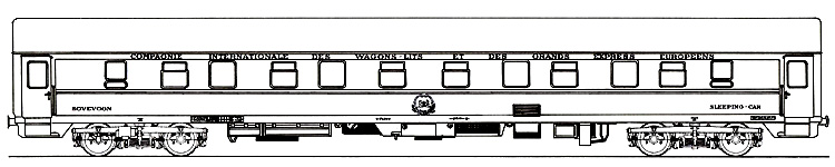 CIWL - Compagnie Internationale des Wagons-Lits - DSB WL 4585