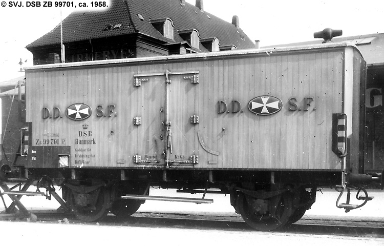 DDSF - De Danske Spritfabrikker A/S - DSB ZB 99701
