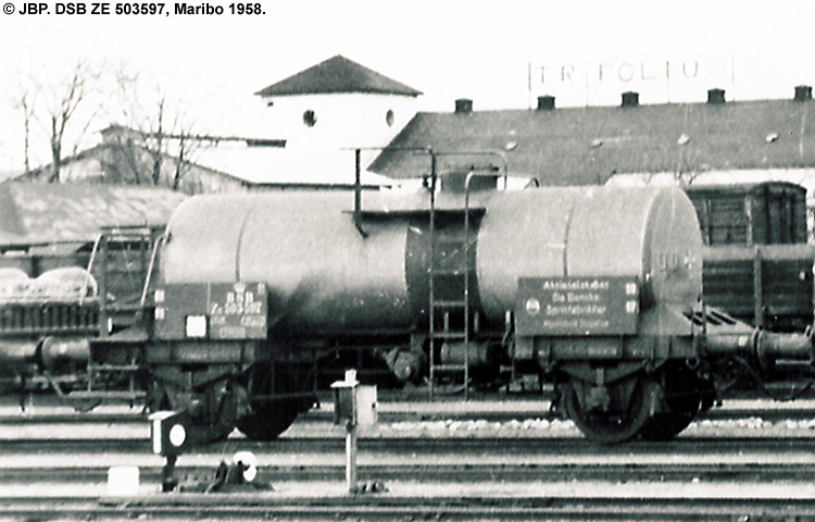 DDSF - De Danske Spritfabrikker A/S - DSB ZE 503597