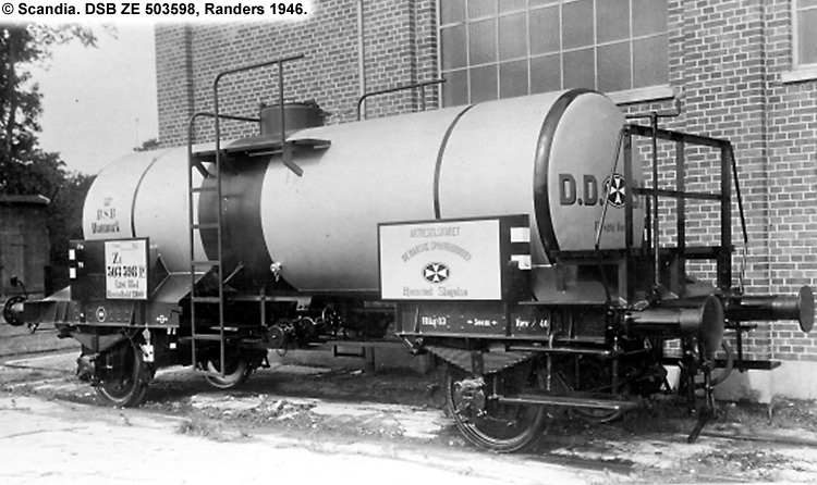 DDSF - De Danske Spritfabrikker A/S - DSB ZE 503598