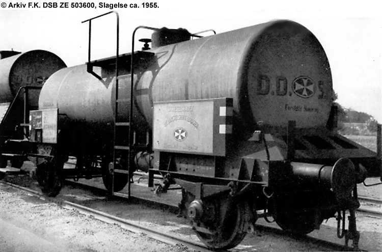 DDSF - De Danske Spritfabrikker A/S - DSB ZE 503600