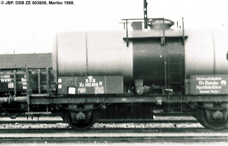 DDSF - De Danske Spritfabrikker A/S - DSB ZE 503609