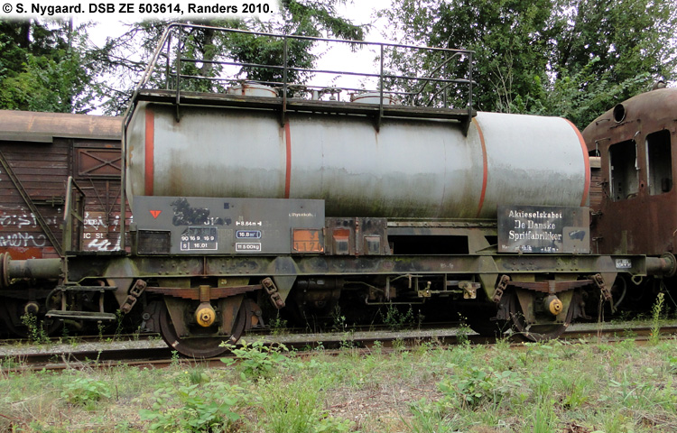 DDSF - De Danske Spritfabrikker A/S - DSB ZE 503614