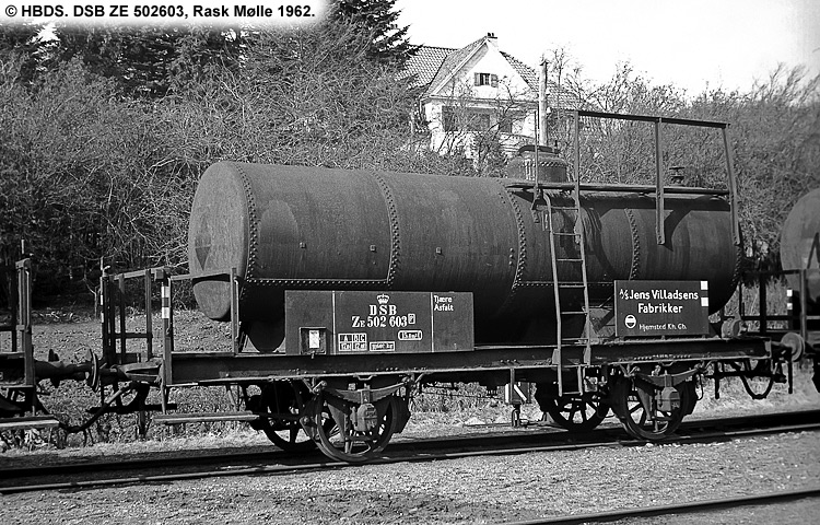 Jens Villadsens Fabriker A/S - DSB ZE 502603 Jens Villadsens Fabriker A/S - DSB ZE 502603