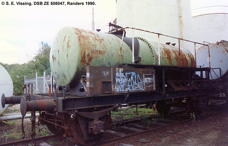 DSSF - Dansk Svovlsyre- og Superphosphatfabrik A/S - DSB ZE 508047