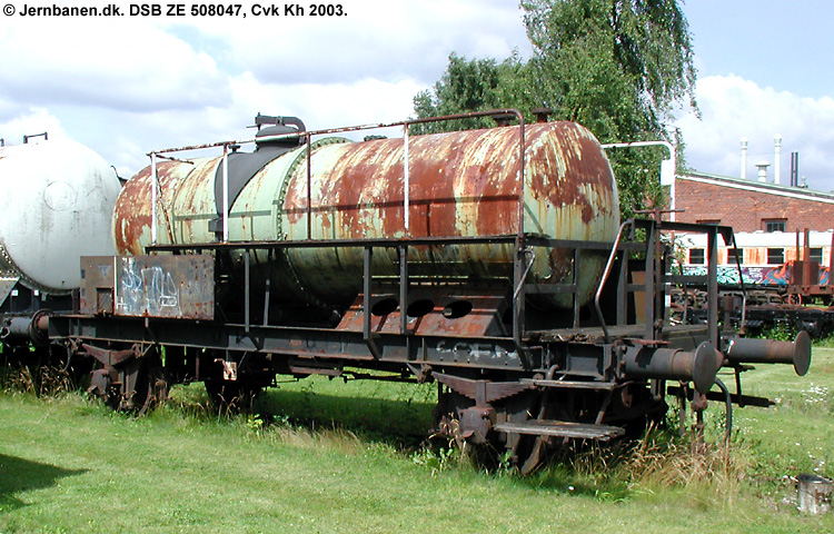 DSSF - Dansk Svovlsyre- og Superphosphatfabrik A/S - DSB ZE 508047