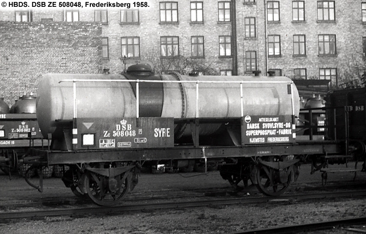 DSSF - Dansk Svovlsyre- og Superphosphatfabrik A/S - DSB ZE 508048 DSSF - Dansk Svovlsyre- og Superphosphatfabrik A/S - DSB ZE 508048