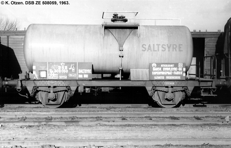 DSSF - Dansk Svovlsyre- og Superphosphatfabrik A/S - DSB ZE 508059 DSSF - Dansk Svovlsyre- og Superphosphatfabrik A/S - DSB ZE 508059