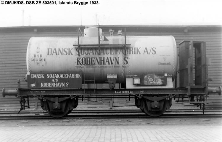 Dansk Sojakagefabrik A/S - DSB ZE 503501