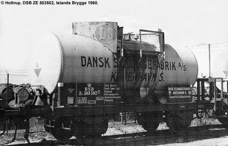Dansk Sojakagefabrik A/S - DSB ZE 503502