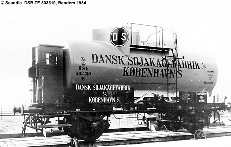 Dansk Sojakagefabrik A/S - DSB ZE 503510