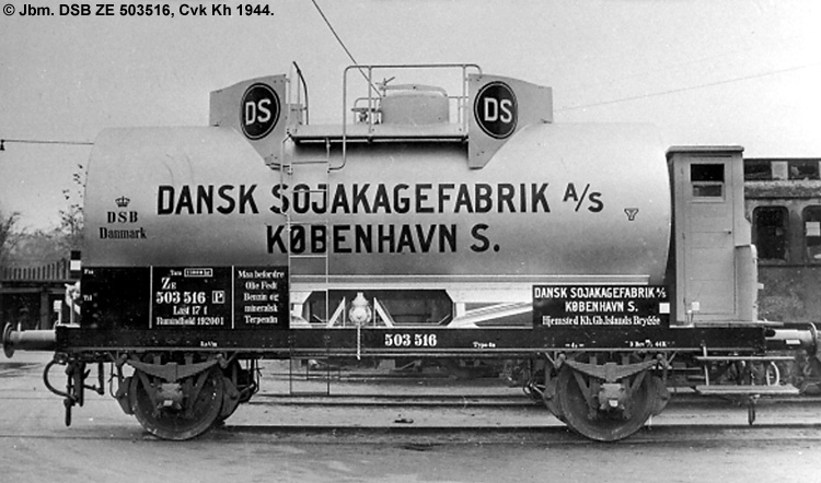 Dansk Sojakagefabrik A/S - DSB ZE 503516