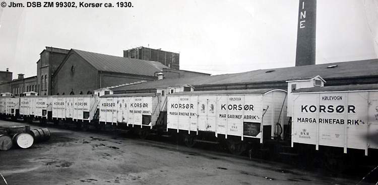 Korsør Margarinefabrik A/S - DSB ZM 99302 Korsør Margarinefabrik A/S - DSB ZM 99302